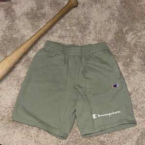 Champion Men's Olive Athletic Shorts
